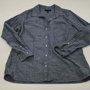 Banana republic classic fit blue large